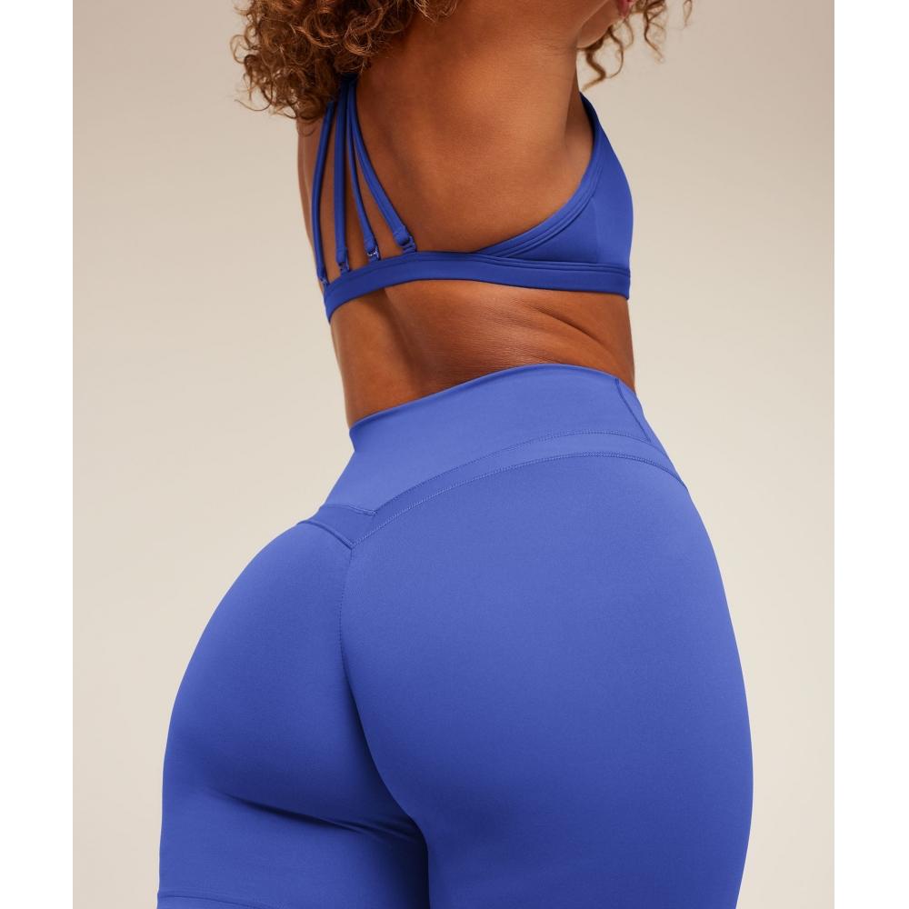 Gymshark Whitney Shorts   Force Blue B3c8r Ucvg