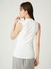 FRAY I.D. Women's Design Rib Sleeveless Knit FWNT254030 White