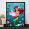 Disney Diamond Art Painting Kit Ariel 5D Diamond Painting Dot Art Home Wall Decor