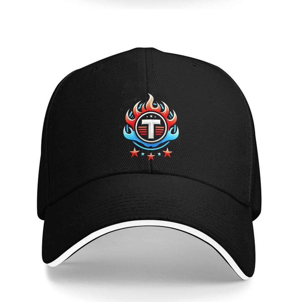 Titan Logo Polyester Baseball Cap Casual Style Lightweight Adjustable 100 Polyester Filled Perfect for Sports and Sun
