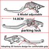 Motorcycle Accessories Parking Handle Clutch Brake Lever With Parking Lock For YAMAHA XMAX 125 250 300 400 XMAX300 2017-2022