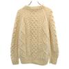 Blarney Woollen Mills 90er Made in Ireland Alter Langarm Fischerpullover Damen Gebraucht