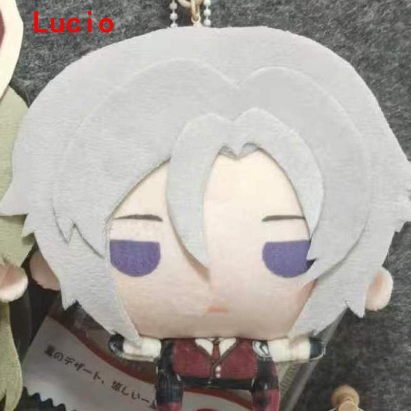 Neueste 10cm Großer Kopf Flacher Körper Stil Anime Firma Limbus Spiel Valencina Und Lucio Plüschtiere Tasche Schlüsselanhänger Cartoon Plüschtier Puppe About 10cm