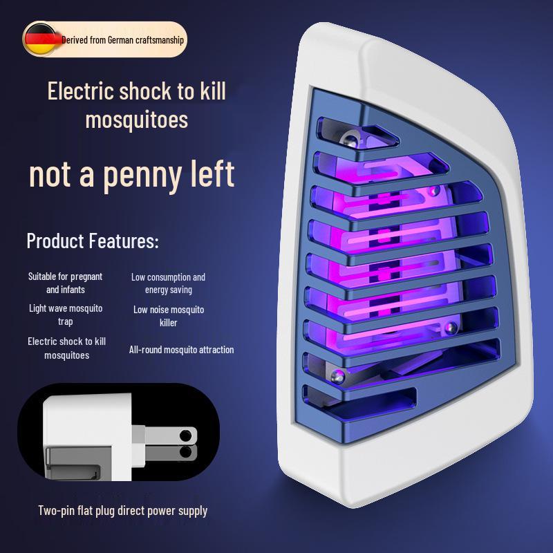 

Перезаряжаемая электрическая мухобойка 3-в-1 и лампа-приманка с литиевой батареей Plug-in