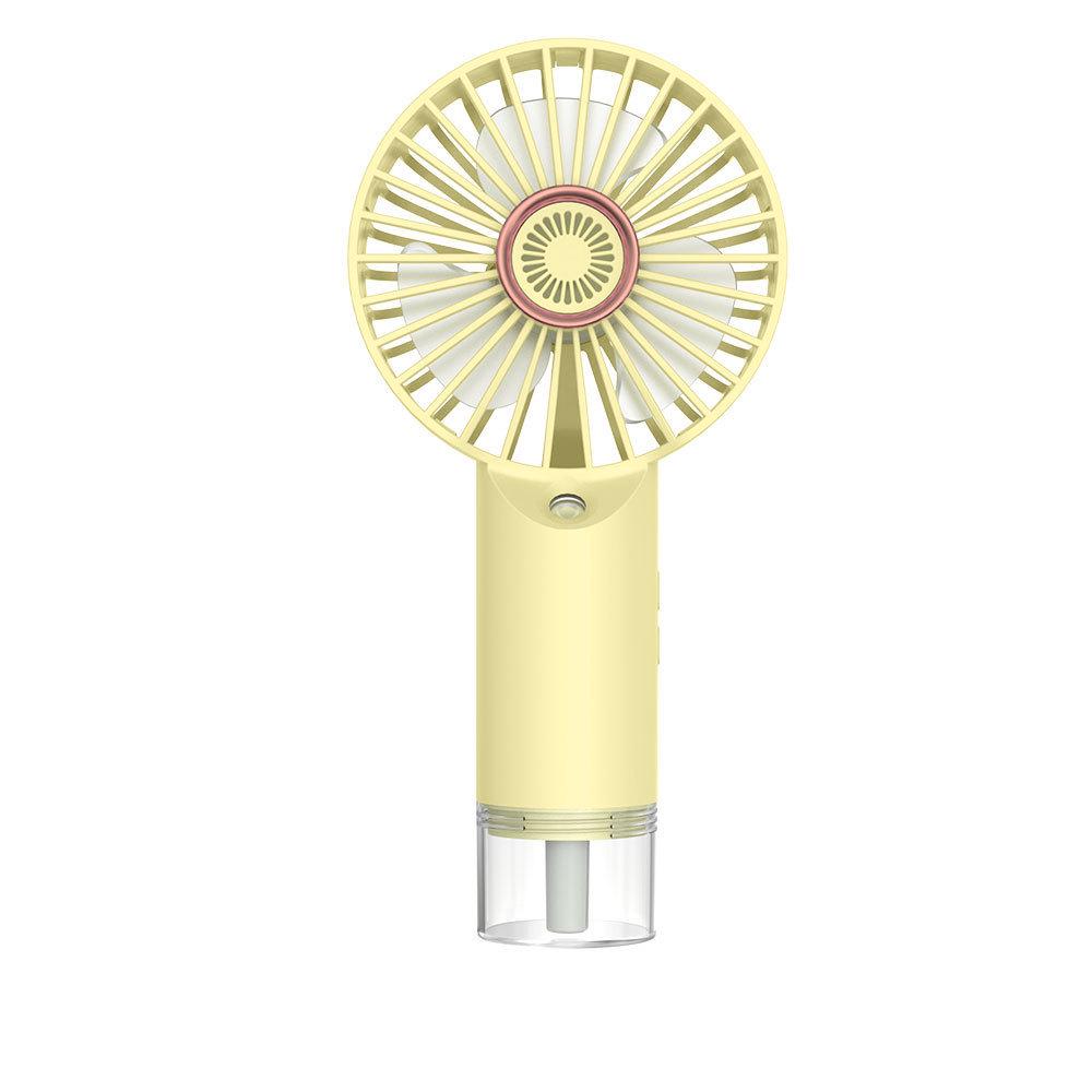 

2025 Портативный USB Перезаряжаемый Ручной Вентилятор с Распылителем: Увлажняющий, Увлажняющий и Высокопроизводительный Мини-вентилятор /