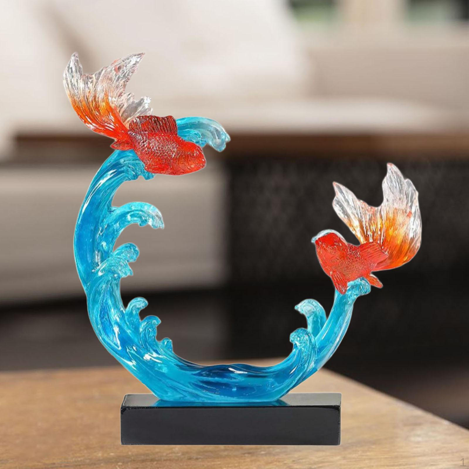 

Скульптура рыбы для домашнего декора S