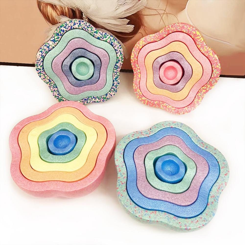 Balance Stepping Rainbow Stone Kids Sports Toys Touch Sensory Integration Training Tactile Sensing Equipment for Children Games