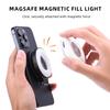 BRDRC MagSafe Selfie Light for iPhone 16 15 14 13 12 Pro Max Magnetic Fill Light Adjustable Phone Stand Vlog Video Photography