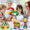 600-Piece Building Blocks Set - STEM Learning Playset for Preschool & Kindergarten Kids