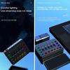 F9 Live Sound Card Auditory Mixing Console with Wireless Auto Pairing Enhances Singing and Recording Experience
