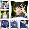 Anime Blue Lock Pillow Covers Cartoon Sofa Living Double-sided Printed Square Pillow Bedroom Room Decoration Pillowcase Gift