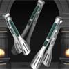 Food Grade Stainless Steel Kitchen Tongs for Cooking,BBQ,Heavy Duty Locking Metal Food Tongs Non-Slip Grip