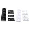 Controller Charger Station for Wii Remotes Controller Charger Dock Station with 4 Pack 2800mAh Recha