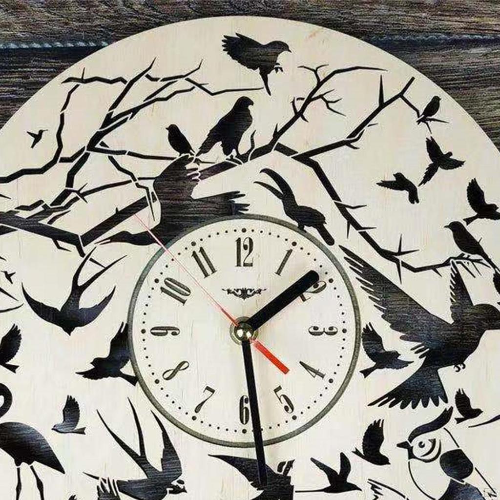 Clock Analog Hanging Clocks Home Decor