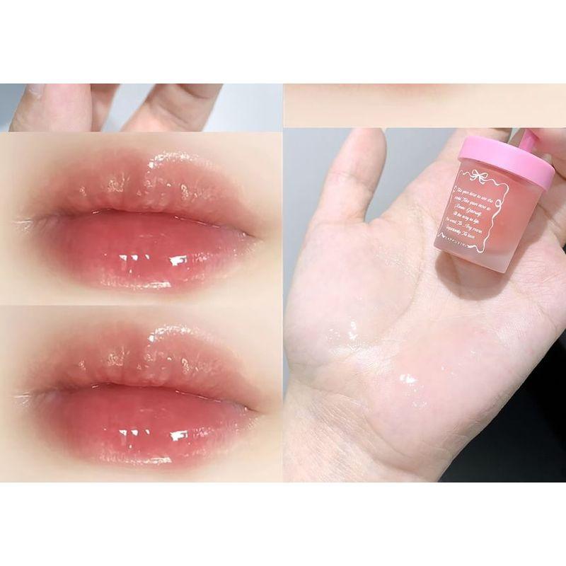 Cappuvini - Juicy Straw Cup Lip Mask - 2 Colors