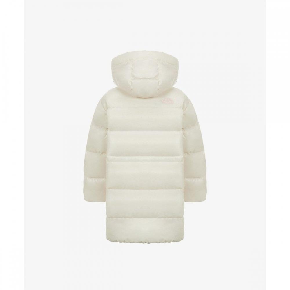 The North Face Mädchen Reina Daunenmantel Nc1dr58t Elfenbein