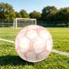 1pc Purrfect Pink Cat Size 5 Soccer Ball Professional Match Training Football Indoor &Outdoor Sports Ball Lightweight Durable C65111