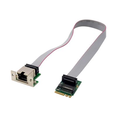 Fast RJ45 Card M.2 A+E To Single Port 1000M Networking Adapters CardRTL8111F Chip Rj45 Adapters  Card