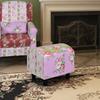 Tufted Pouf PATCHWORK Style of Pastoralism