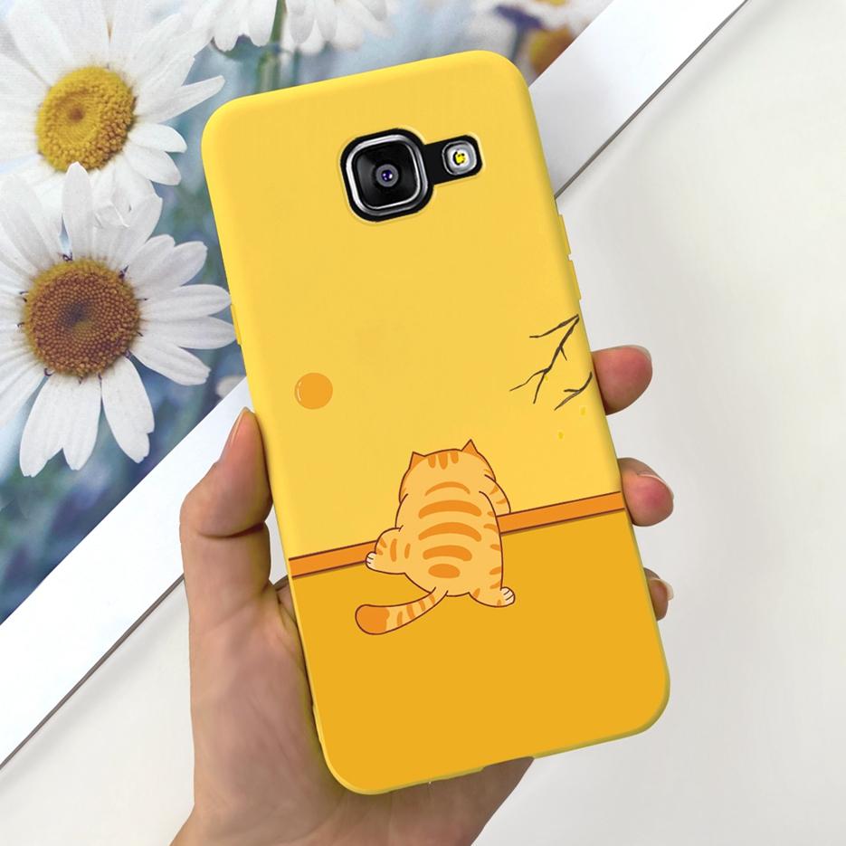 For Samsung Galaxy A5 2016 Case SM-A510F Cute Cartoon Cover Soft Silicone Phone Case For Samsung A5 2017 A520F Back Cover Bumper