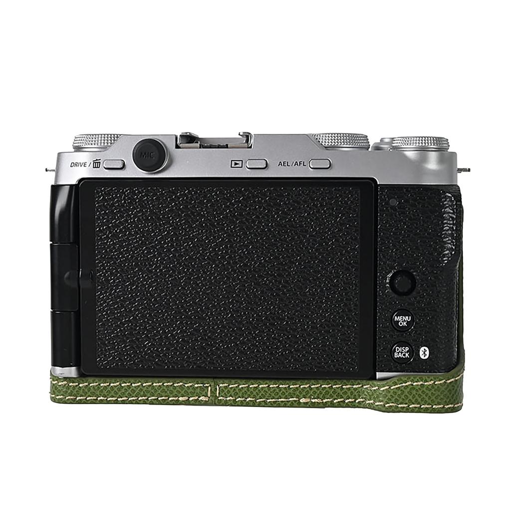 VOVMOEYA kameraveske for Fujifilm med linsedeksel og stropp Fuji XM5 kroppsveske for Fujifilm XM5 kameraveske Kamerabeskyttelsesdeksel PU-skinn med