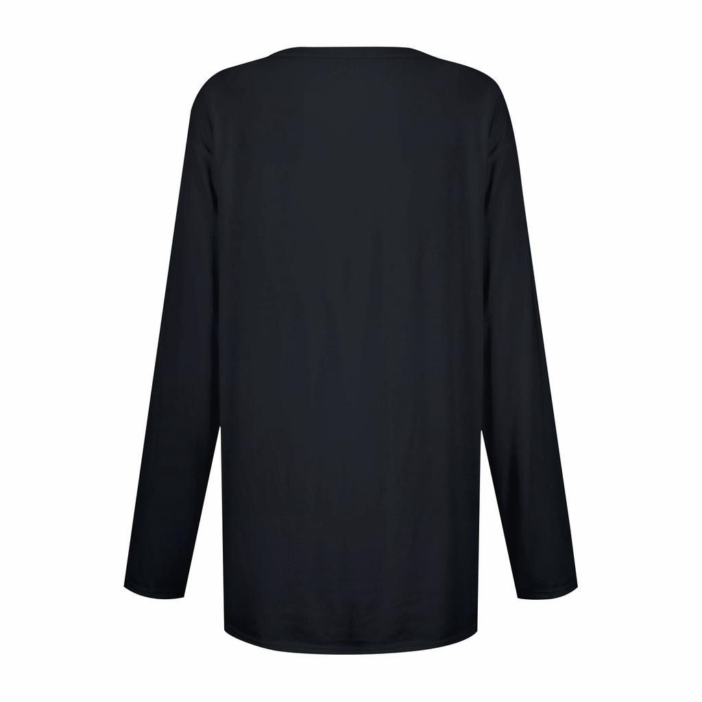 Women's Sweatshirt Pullover Sportswear Pocket Print Casual Round Neck Long Sleeve Top