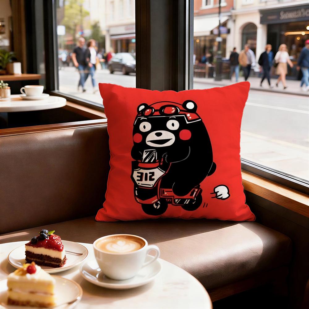 

Character Kumamon Cushion Cover Decorative Cushions Covers Cover Sofa x Pillow Piece x x Pillowcase 30X30cm