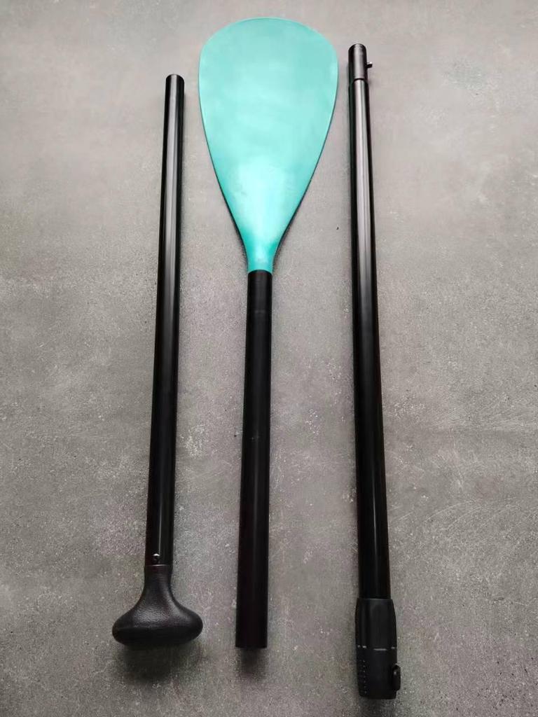 Pala Portátil Desmontable de Aluminio de Tres Secciones para Tabla de Paddle Surf/Tabla de Surf