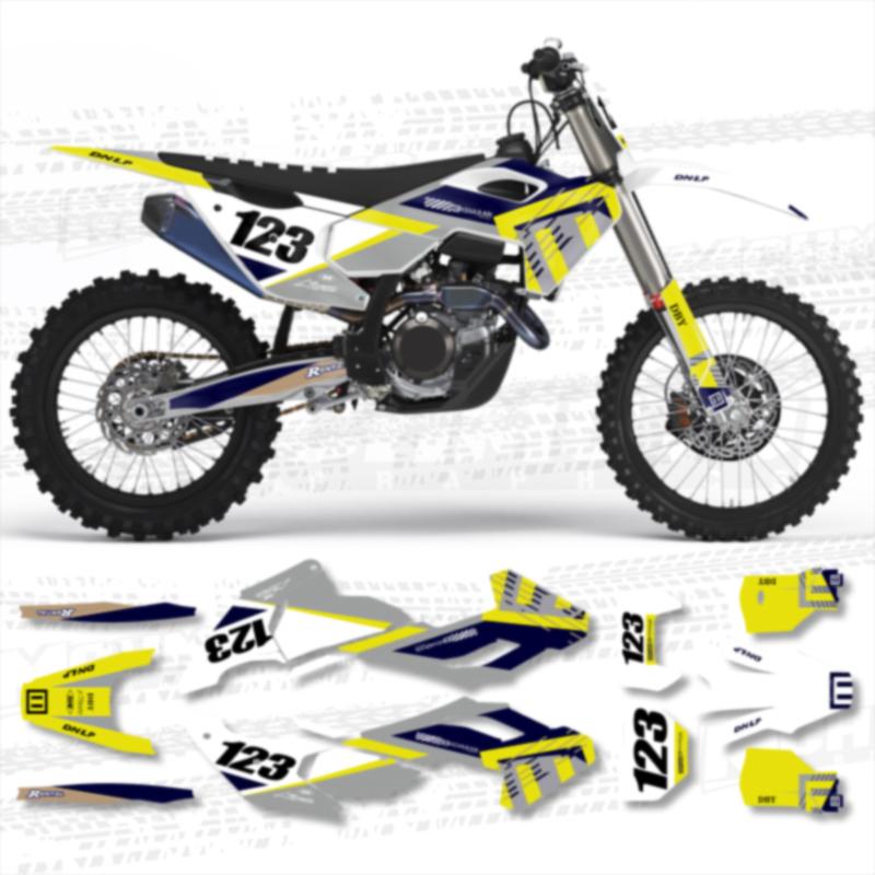 MCHMFG Nieuwe Grafische Decals Sticker Kit for Husqvarna TE FE 150 200 250 300 350 400 450 2024 2025 2026 TC FC -25 002 23-25 TC  24-26 TE