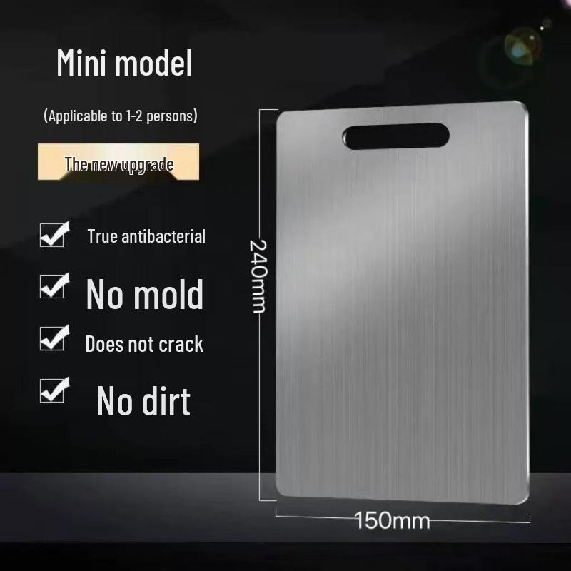

Thickened Stainless Steel Cutting & Chopping Board - Oil Painting & Dough Kneading Palette. Rectangle