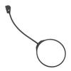 Fuel Cap Retaining Strap 2 Parts Fuel Tank Cap Line Wire Tether Ring Replacement For Jaguar XF 2008 To 2015