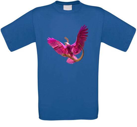 Pink Eagle Dave East Juelz Santana Jim Jones Dipset Rap T-Shirt All Sizes XXL