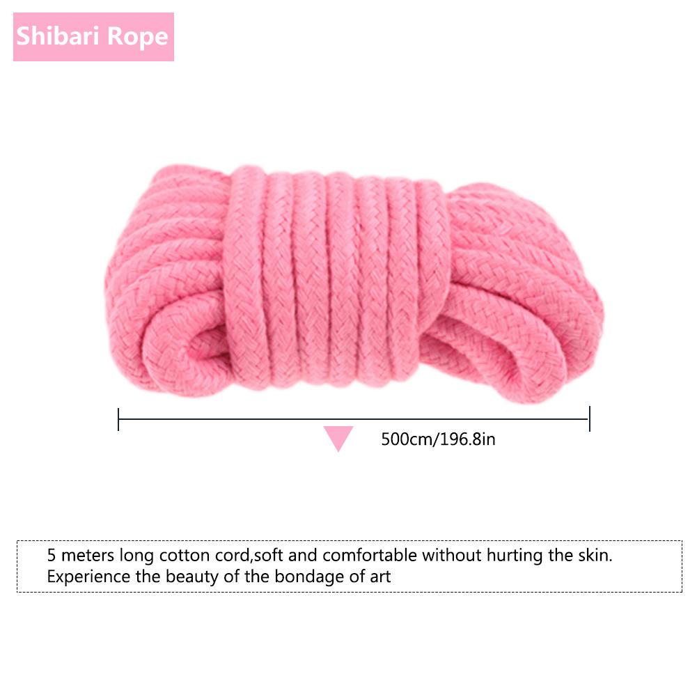 7 Pièces Par Set Jouet Sexuel Adulte en Peluche Unique Kit de Contrainte Menottes