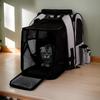 Breathable Pet Carrier Backpack Foldable Pet Travel Bag Expandable Cat Bag  Pet Supplies