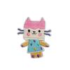 Little Girl Embroidery Cloth Sticker Pet Kitten Patch Sticker Clothes Decoration Cartoon Kitten Computer Embroidery Chapter Sticker