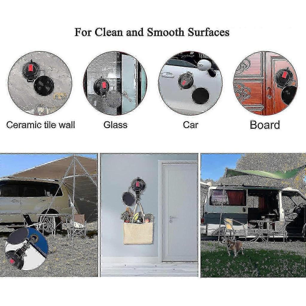 Suction Cup Camping Set, Suction Cup Anchor Suction Hook-In Stock hwy