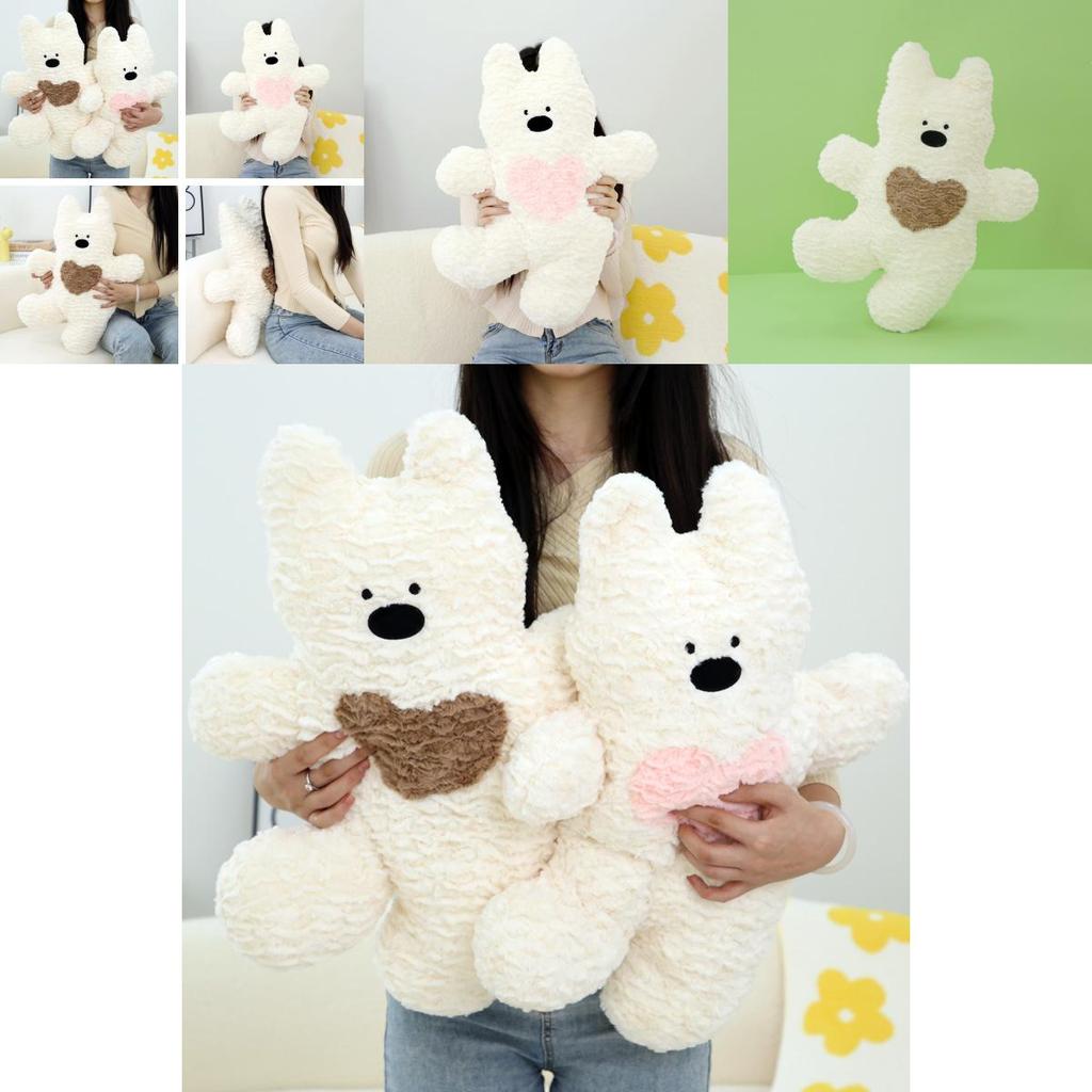 Adorable West Highland White Terrier Plush Pillow Soft Cuddly Toy For Kids