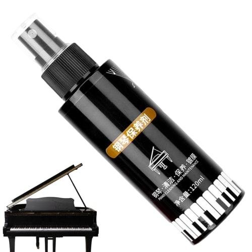 

Piano Cleaner, 120ml Musical Instrument Polish | Piano Scratch Repair - Piano Cleaner Maintenance Care Kit for Keyboard Controllers, Keys, and Digital