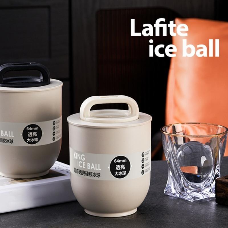 Big Ice Sphere Maker Molds Round Ice Mould Suitable For Coffee And Cocktails A0KF
