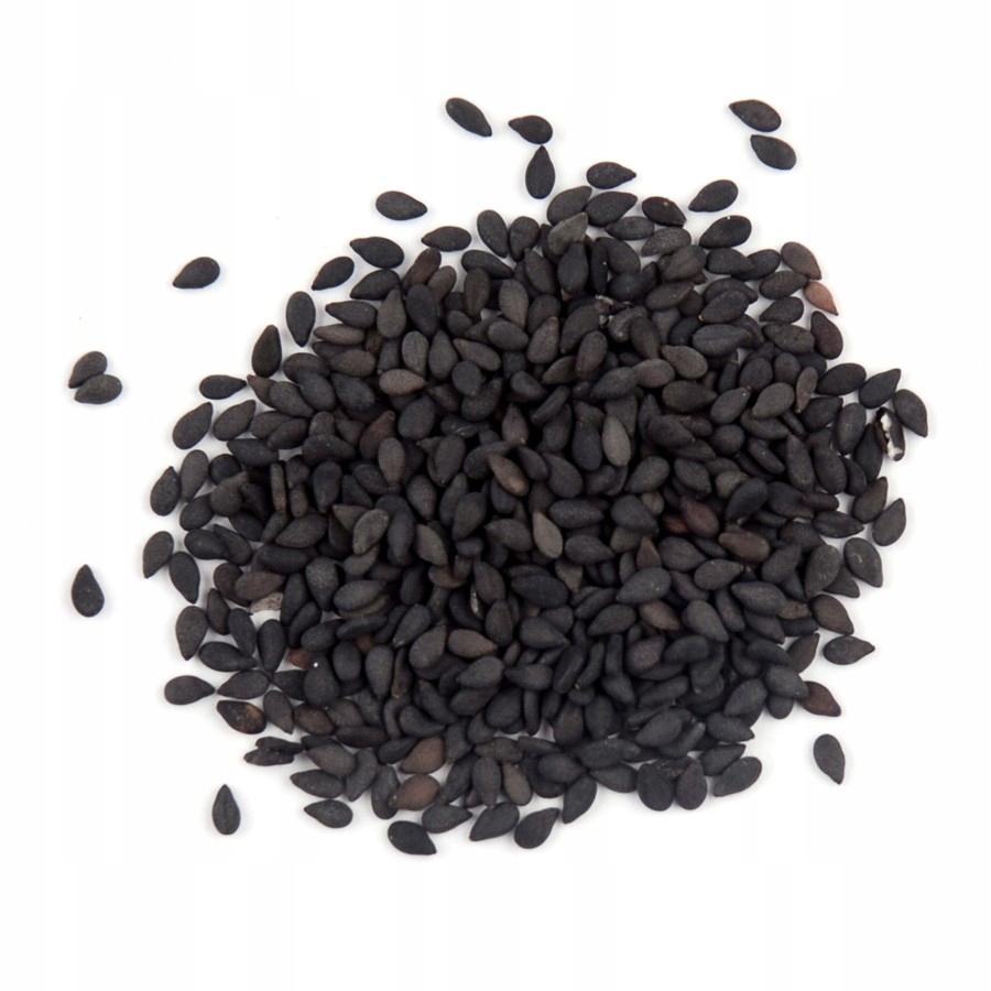 Black Sesame Seeds for Sushi, Hulled Black 1Kg Tar-Peas
