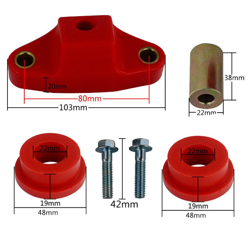 Front & Rear Shifter Stabilizer Bushing Kit 6Speed For Subaru Impreza WRX BRZ Forester Legacy,Toyota FR-S GT86 K8-99101PU16