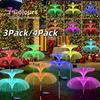 Christmas Jellyfish Garden Light Solar RGB Conversion Light Suitable for Wedding , Courtyards, Lawn Terraces Christmas Decoration