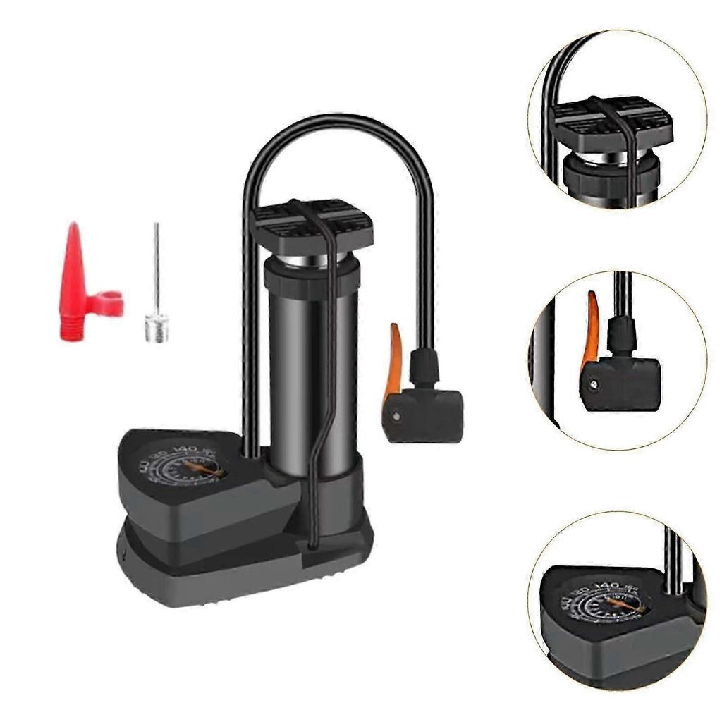 Foot Pump Inflator Bike Floor Pump for Swimming Rings Motorcycles Bikes