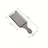 Stainless Steel Rectangular Plate with Handle Made Old Meat Plate Western Food Steak Sushi Plate Flat Bottom Tray