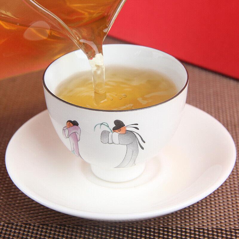 480g High Quality Thin Sliced Pu'er Tea Cake Huahaoyueyuan Pu'er Tea Gift Tea