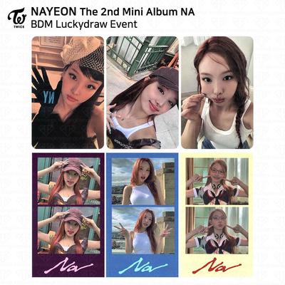 Nayeon The 2nd Mini Album NA BDM Lucky Draw Photocard 2 Cut Photo KPOP