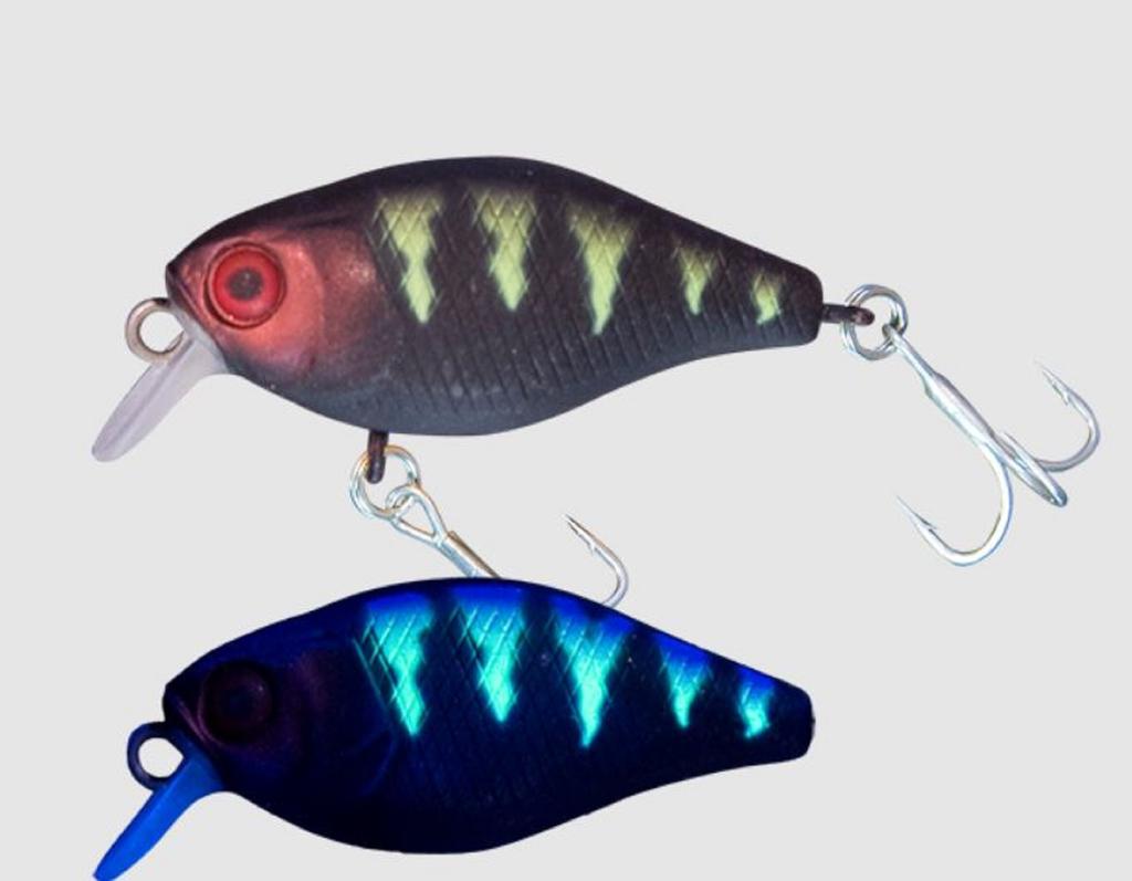 Jackall Chubby 41F SSR Floating Lure UV Mat Black Perch (0678)