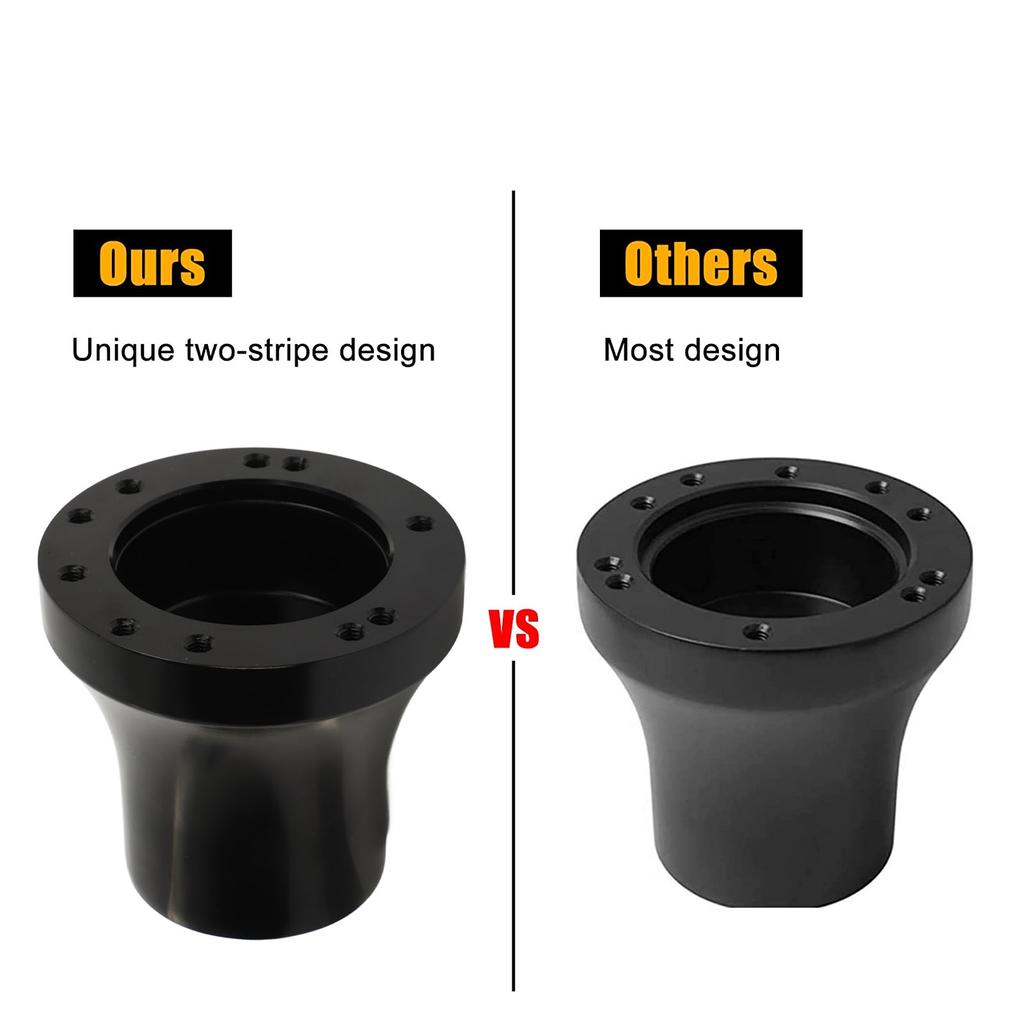 Cart Steering Wheel Adapter 5 Holes Or 6 Holes Adapter Conversion Replacement For E‑Z‑GO TXT RXV PDS DCS