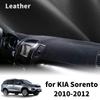 For KIA Sorento 2010 2011 2012 High Quality Dashboard Cover Dashmat Sunshade Anti‑UV Protector Dash Mat Pad Accessories