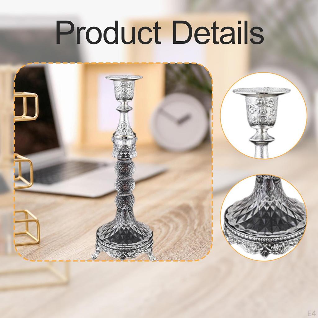 Candle Holder for Taper Candles Modern Design Centerpiece Table and Mantel